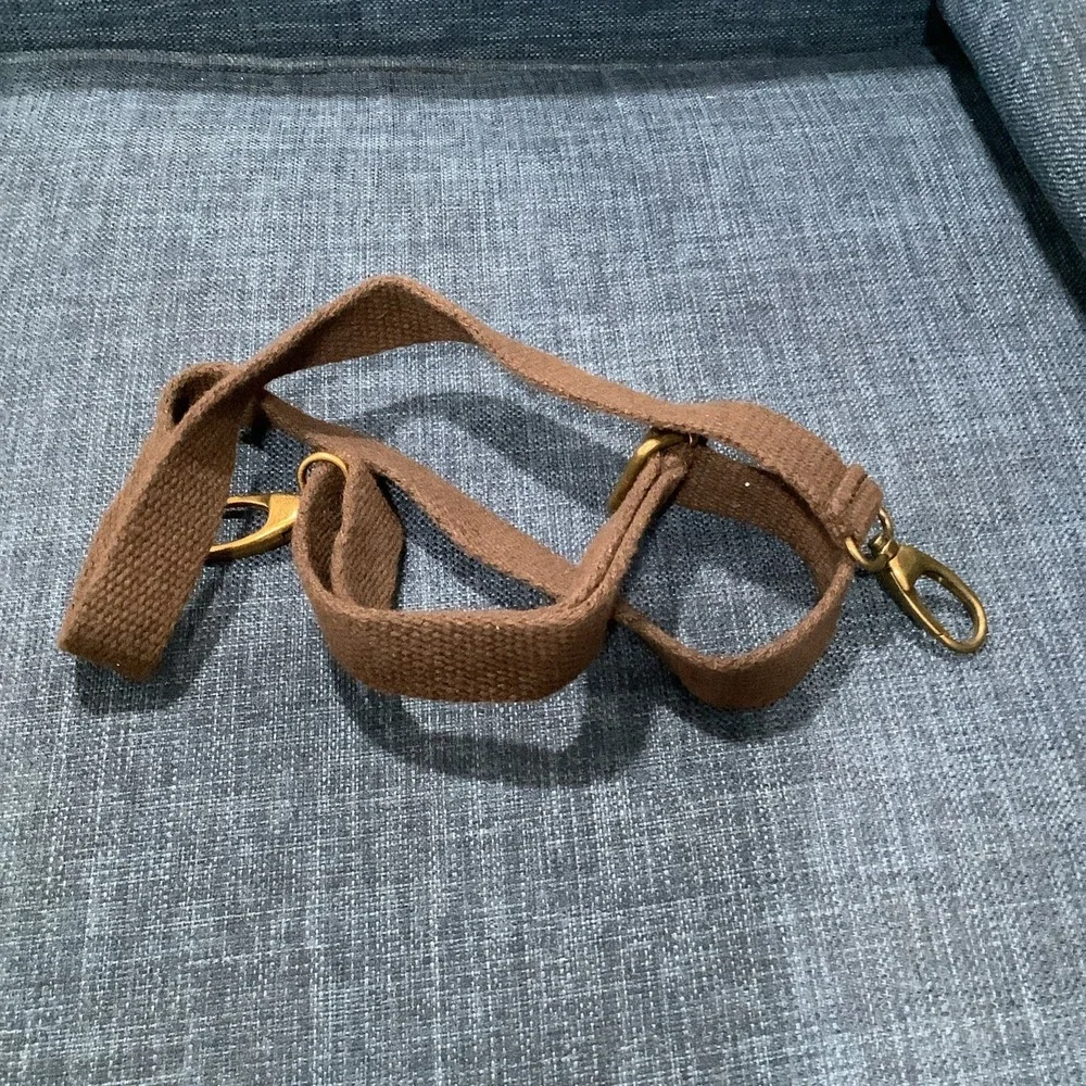 Mcmcc Marrakech Vintage Leather/Canvas Satchel Messenger  Bag
